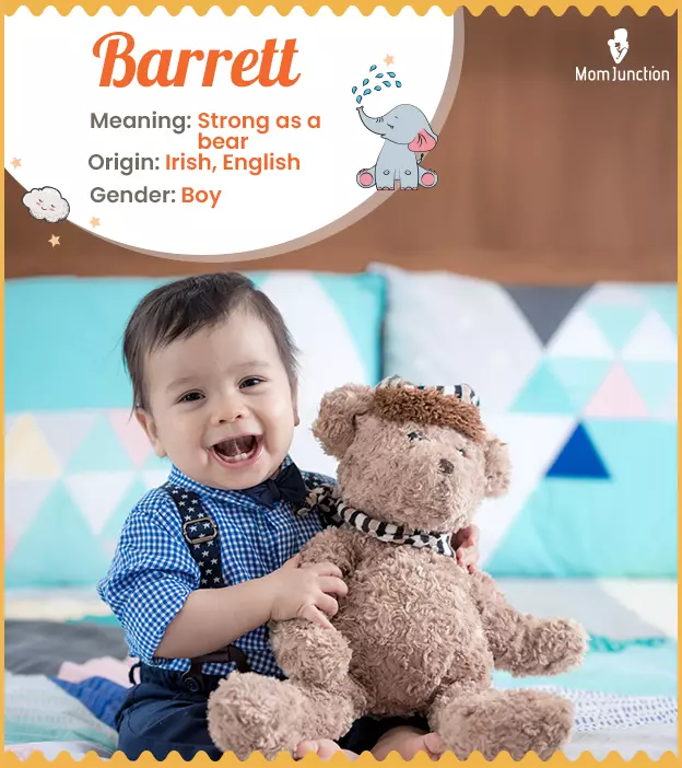 Barrett Name Meaning, Origin, History, And Popularity_image