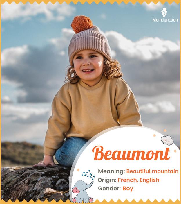 Origin, Meaning & Other Facts About Baby Name Beaumont_image