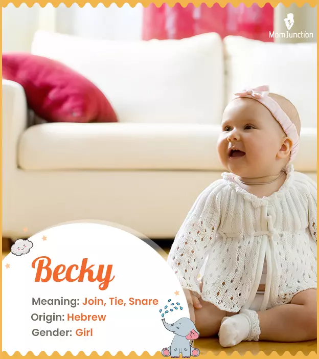 Becky means join