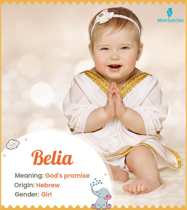 Belia Name, Meaning, Origin, History, And Popularity_image