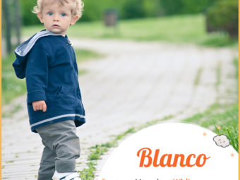 Blanco, one who is blond.