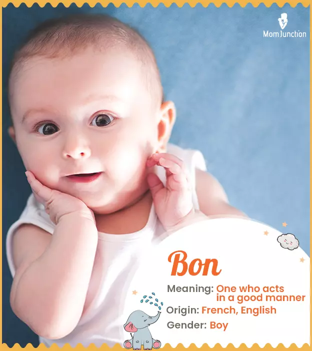 Bon, meaning one who