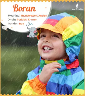 Boran, a thundering name