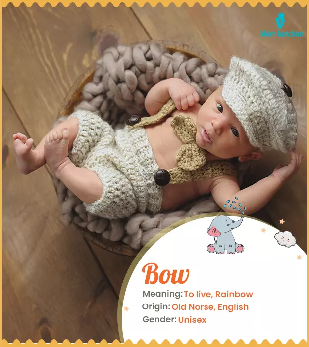 Origin, Meaning & Other Facts About Baby Name Bow | MomJunction