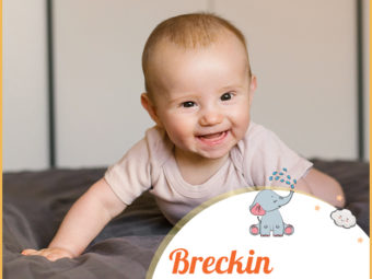 Breckin means freckled