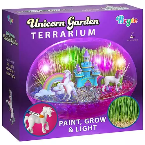 Bryte Unicorn Terrarium Kit For Kids