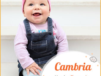 Cambria is a feminine Welsh name