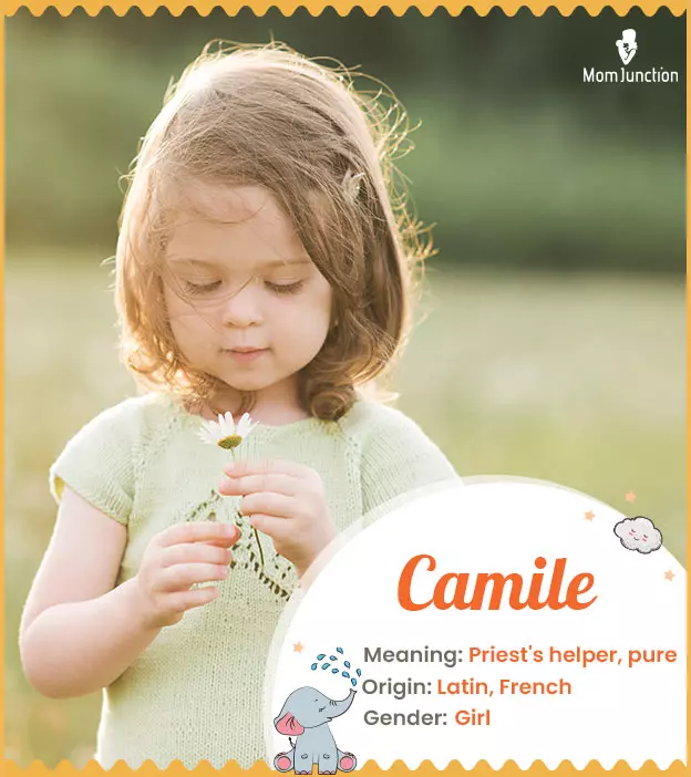 Camile Name Meaning, Origin, History, And Popularity_image