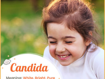 Candida meaning white and pure
