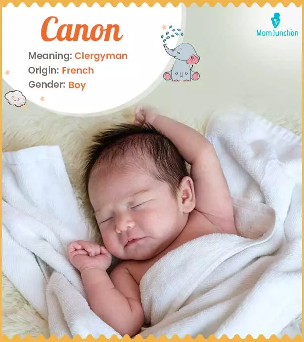 canon: Name Meaning, Origin, History, And Popularity | MomJunction