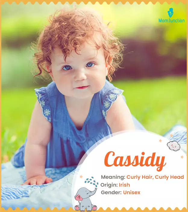 Cassidy Name, Origin, Meaning, And History | MomJunction