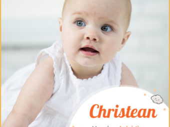 Christean, a name with strong spiritual connection.