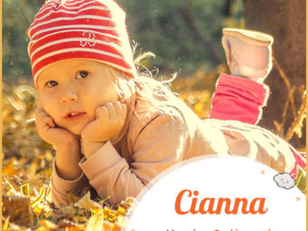 Cianna, meaning God is gracious