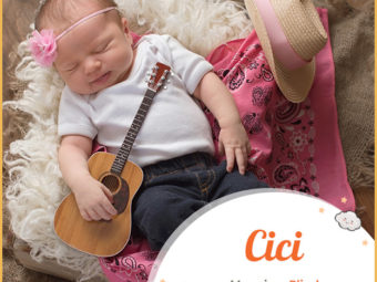 Cici, meaning blind
