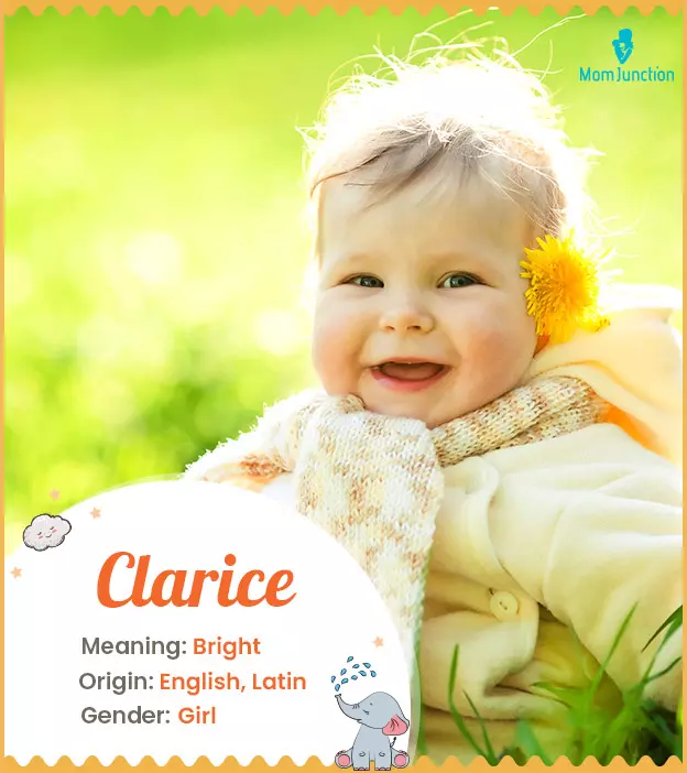 Clarice Name Meaning, Origin, History, And Popularity_image