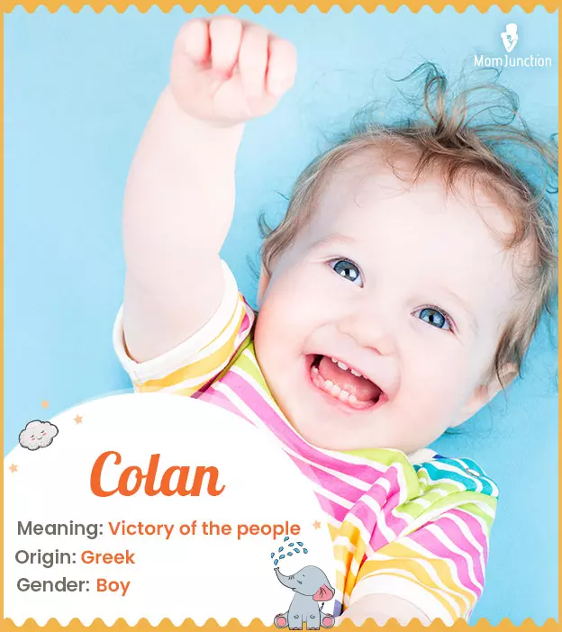 Colan, meaning victo