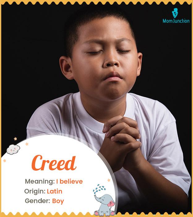 Creed Name Meaning, Origin, History, And Popularity_image