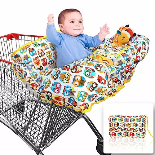 Croc N Frog Shopping Cart + High Chair Cover