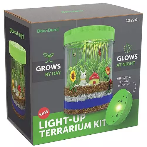 Dan&Darci Light-Up Terrarium Kit For Kids