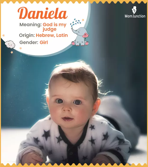 Daniela, meaning God