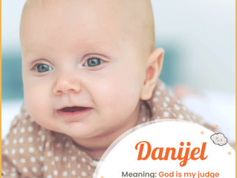 Danijel, meaning God is my judge