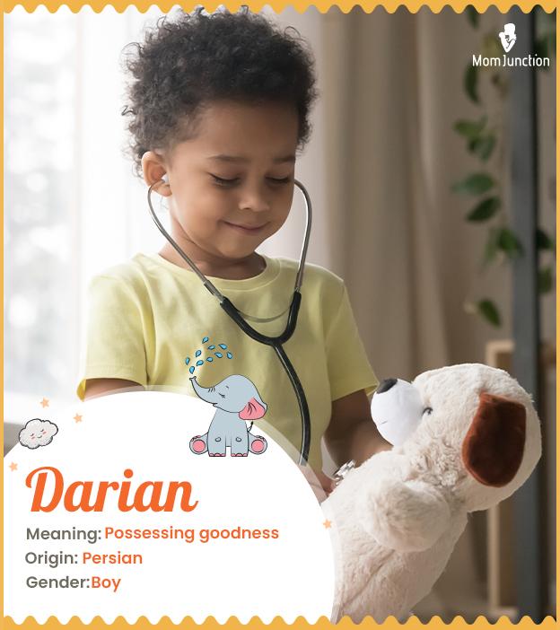 darian: Name Meaning, Origin, History, And Popularity_image