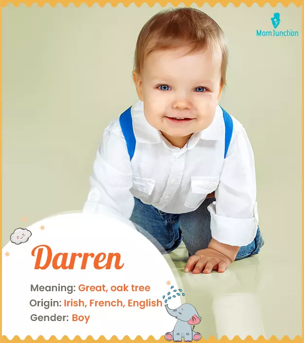 Darren Name Meaning, Origin, History, And Popularity_image