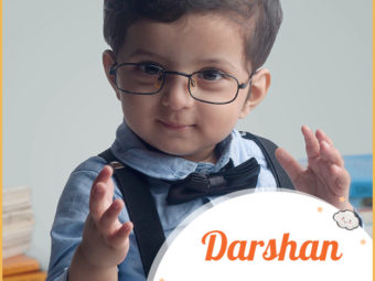 Darshan meaning seeing or understanding