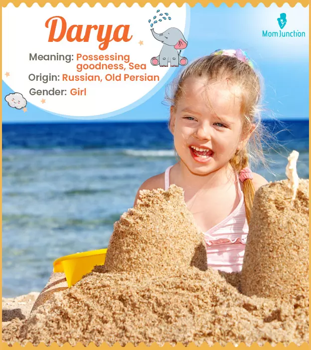 Darya Name Meaning, Origin, History, And Popularity_image