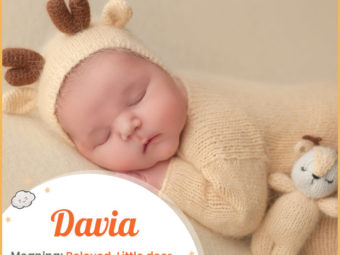 Davia means beloved
