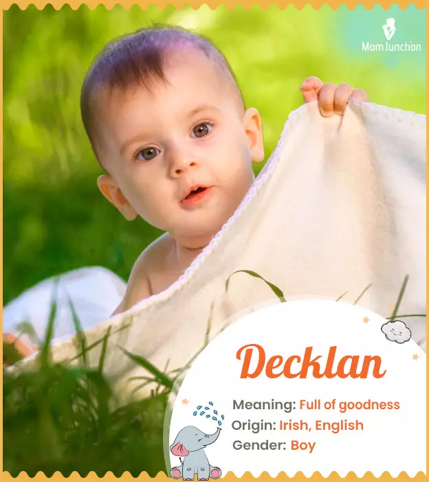 Decklan, a masculine