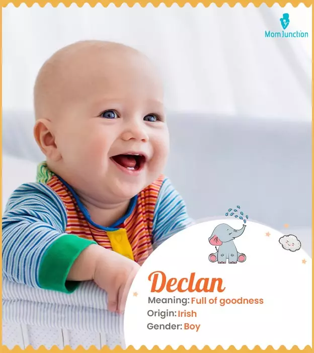 Declan: Name Meaning, Origin, History, And Popularity | MomJunction