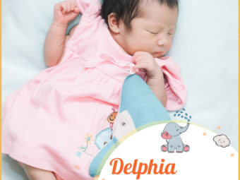 Delphia, like a playful dolphin.