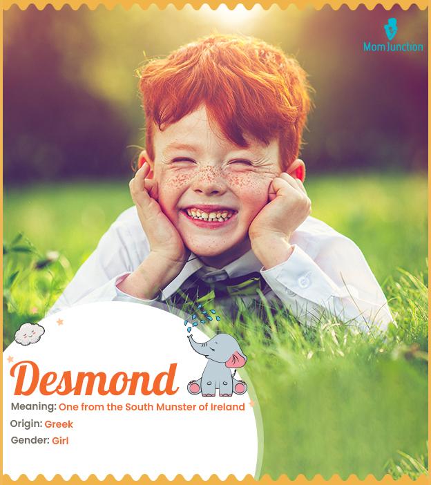 Desmond: Name Meaning, Origin, History, and Popularity_image