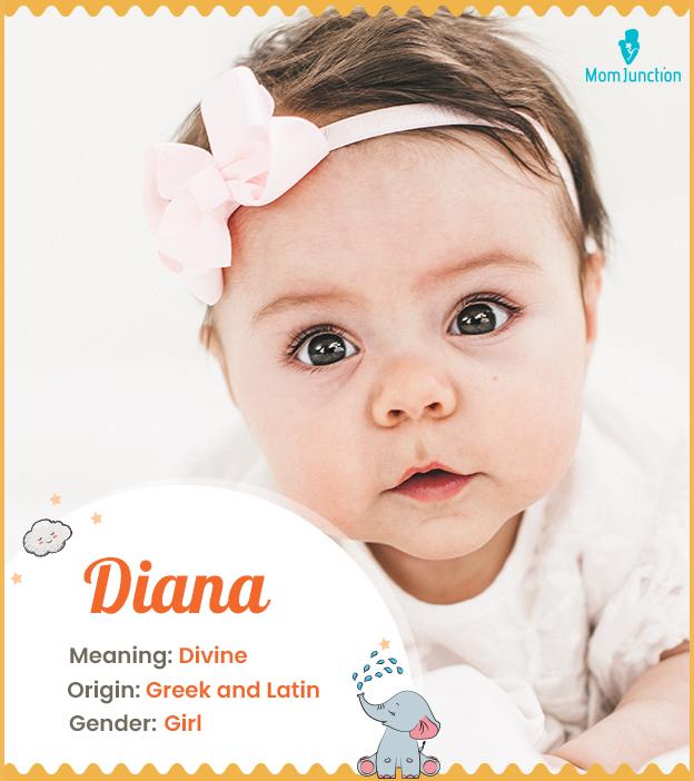 Diana Name Meaning Origin History And Popularity