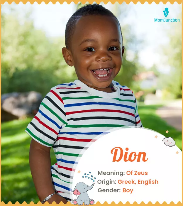 dion: Name Meaning, Origin, History, And Popularity | MomJunction