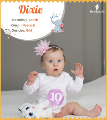 Dixie, a French name for ten.
