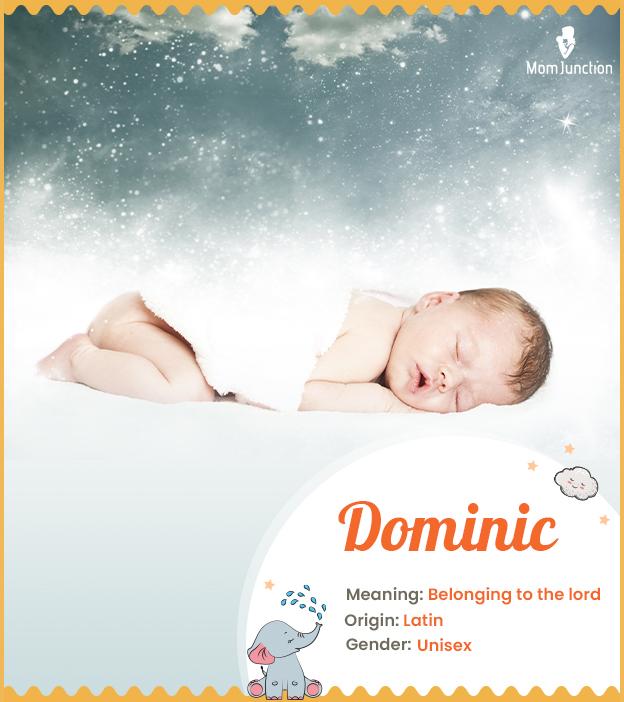 Dominique, a religious French name