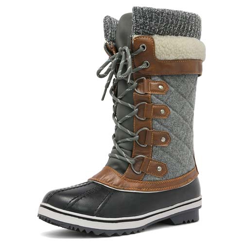 DreamPairs Women Snow Boots