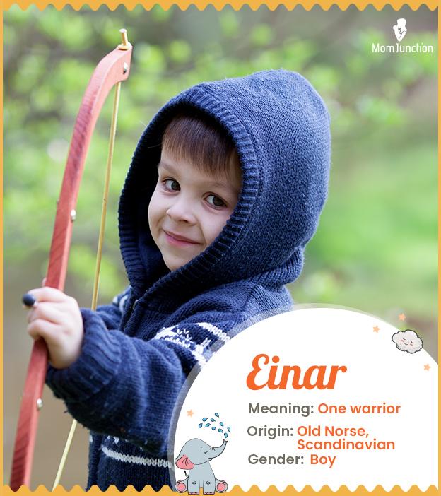 Einar, one who is va