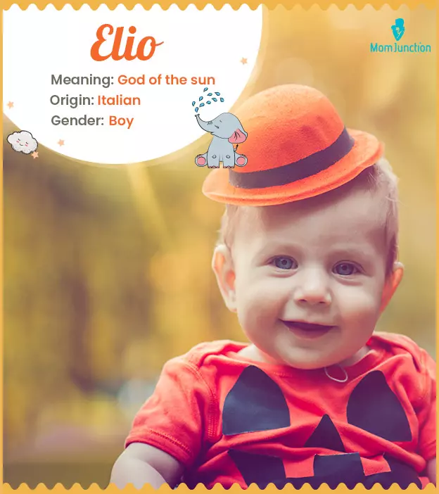 elio: Name Meaning, Origin, History, And Popularity | MomJunction