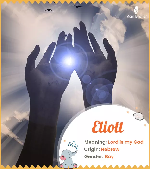 Elijah means My god is Yahweh