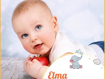 Elma, refers to one who is sweet like an apple
