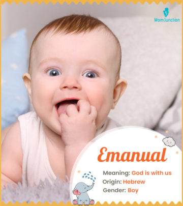Emanual, meaning God is with us