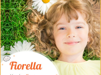 Fiorella, a name that means flower