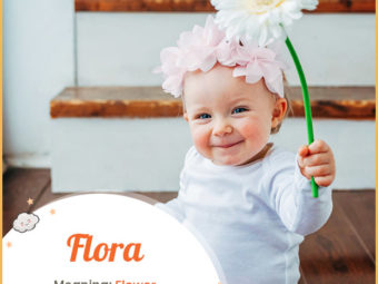 Flora, a name meaning flower