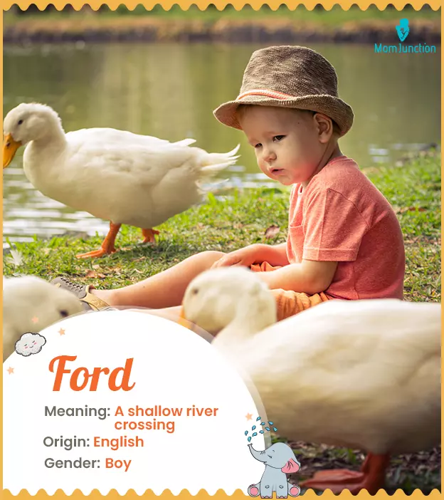 ford: Name Meaning, Origin, History, And Popularity | MomJunction