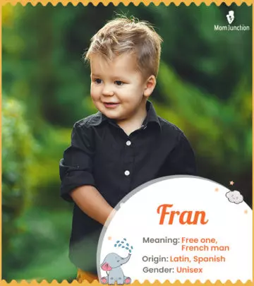 Explore Fran: Meaning, Origin & Popularity | MomJunction