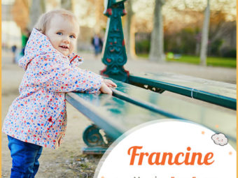 Francine means from France