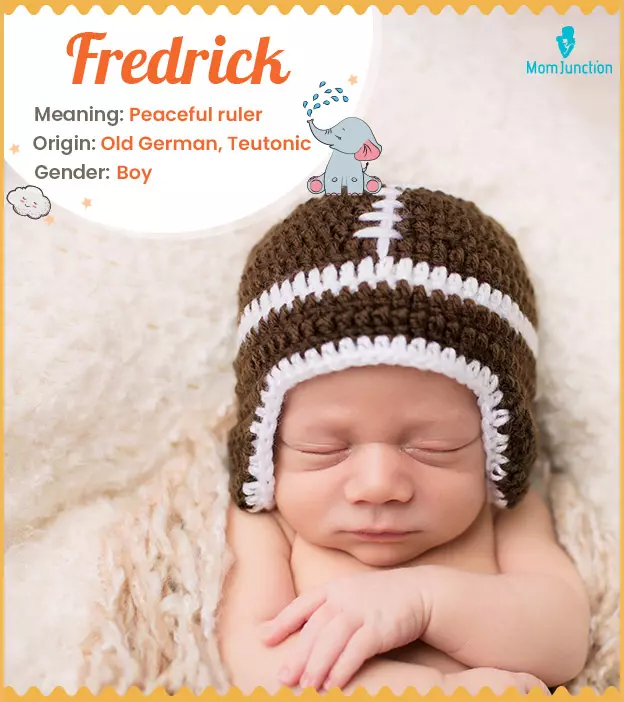 Fredrick, signifies 